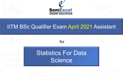 Statistics for Data Science 1 Assistant – IITM BSc, April-August 2021 Batch